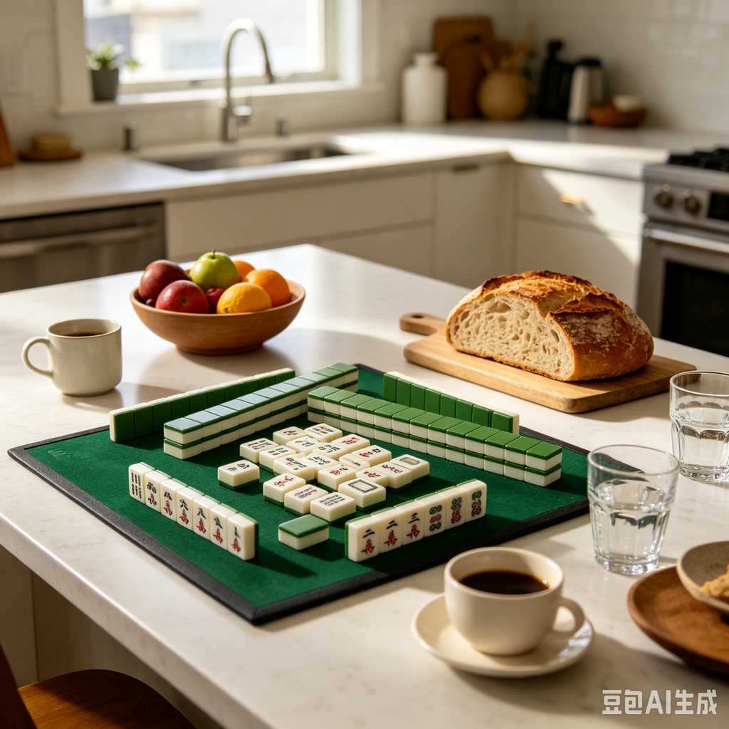 travel mahjong table mat set