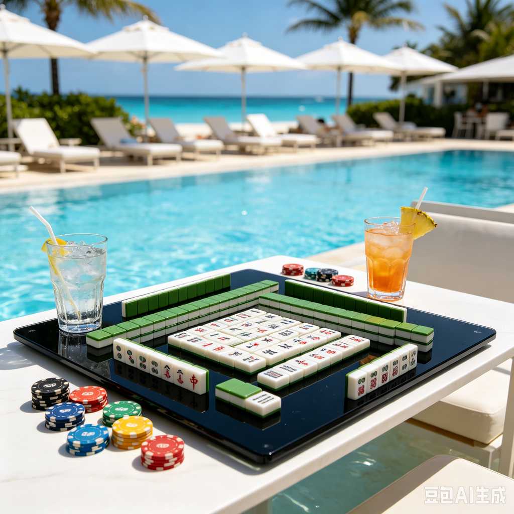 outdoor mahjong game set