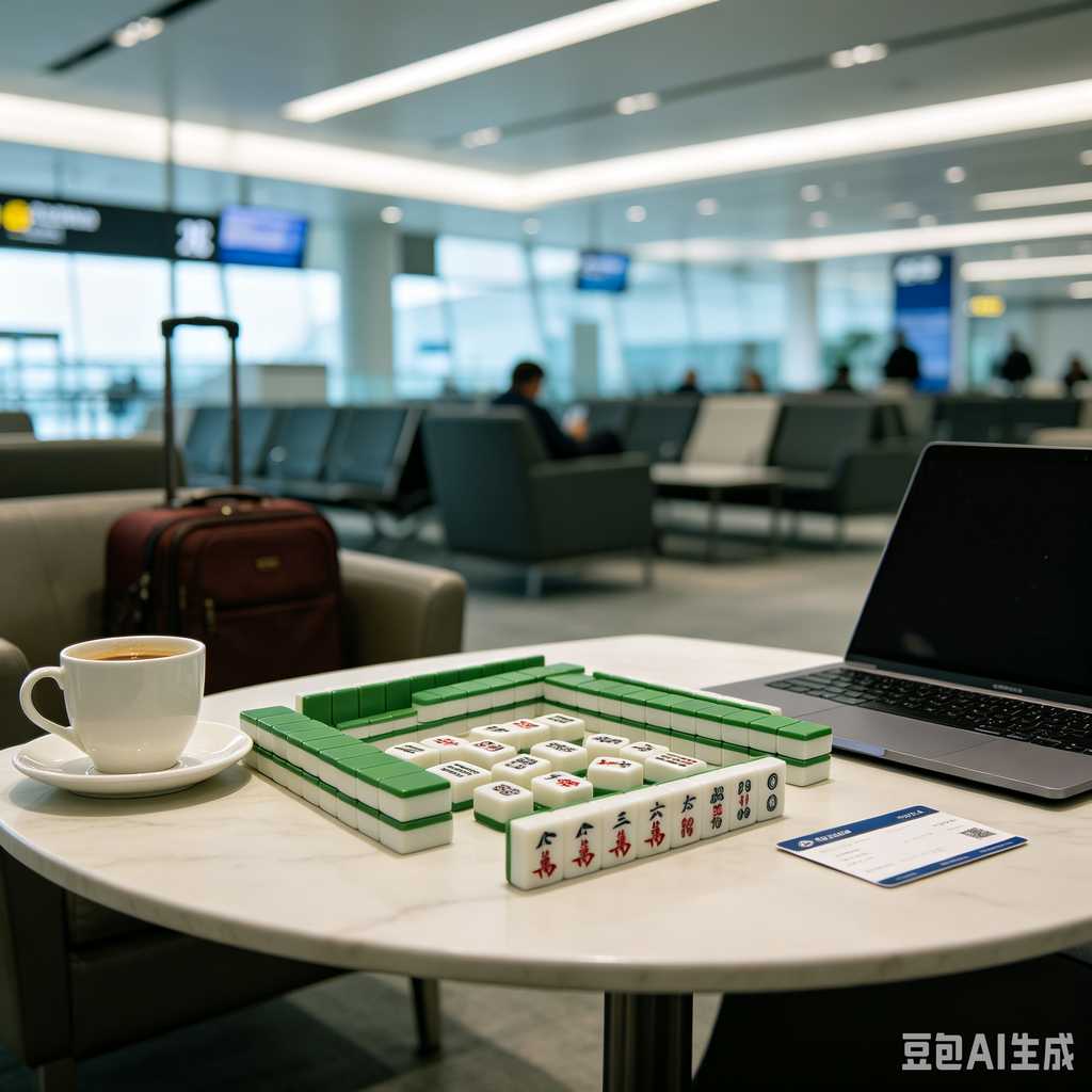 hotel room mahjong set