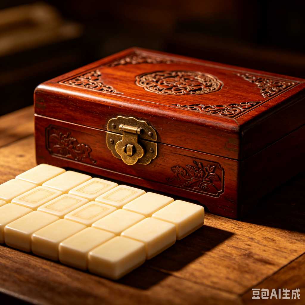 ultra light mahjong tiles set