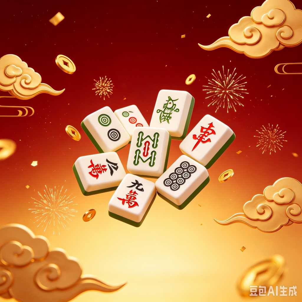 glossy mahjong tiles