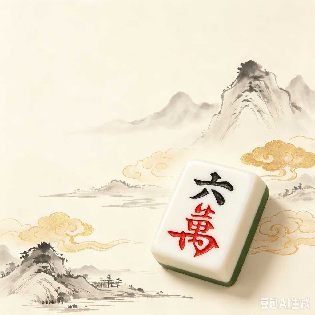 cedar wood mahjong tiles
